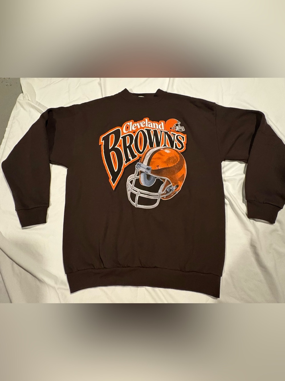 Vintage Cleveland Browns Logo Athletic Sweatshirt Size: Large